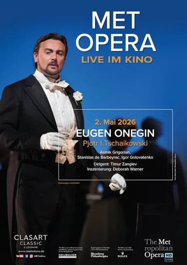 MET Opera: Eugene Onegin poster