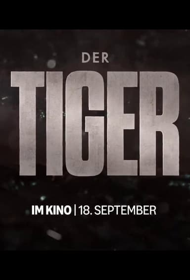 Der Tiger Poster